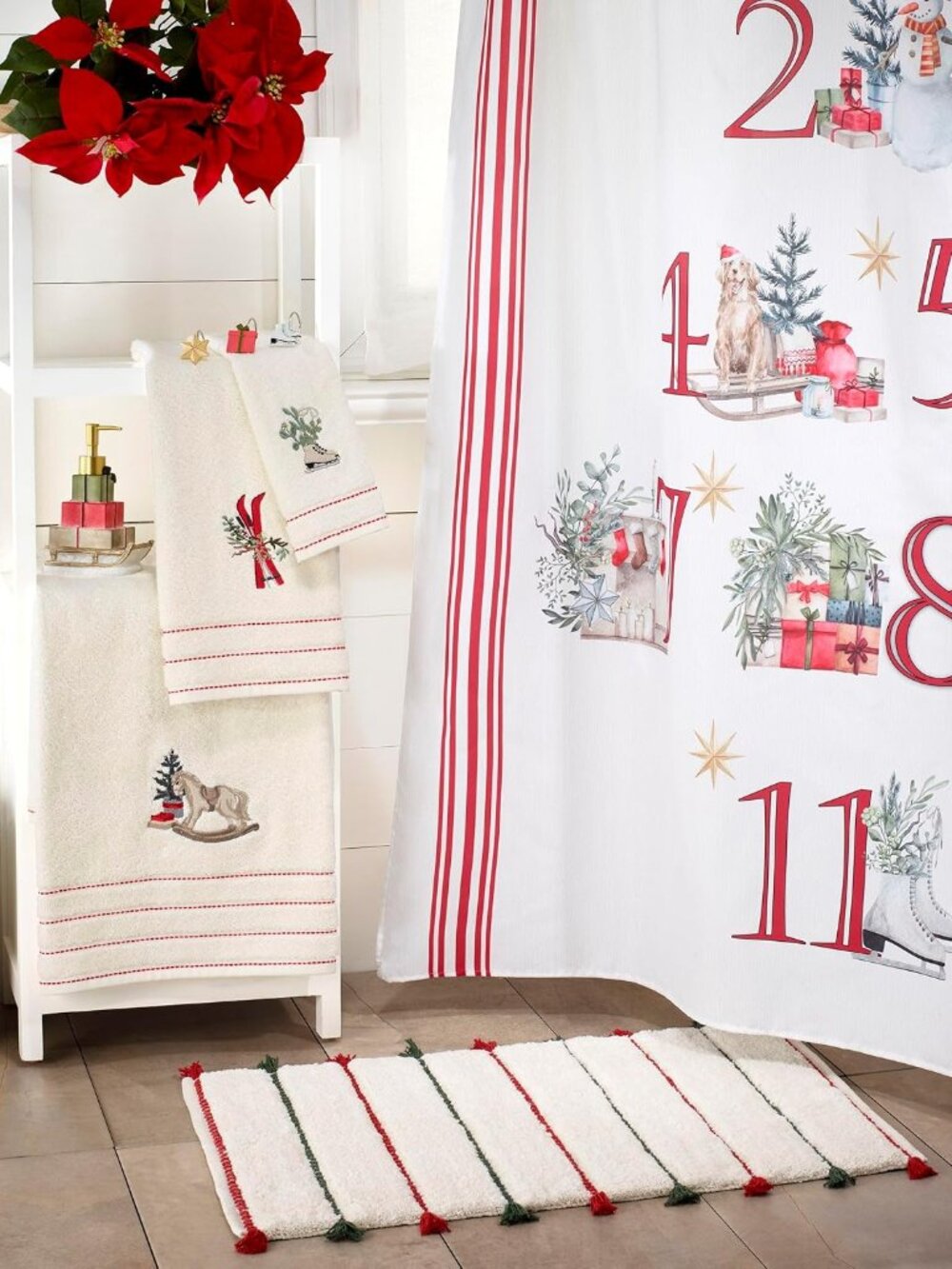 Avanti Holiday Countdown Soap/Lotion Dispenser